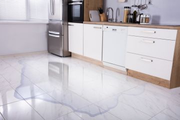 New Eagle Appliance leak repair by Crisis Management Restoration Services