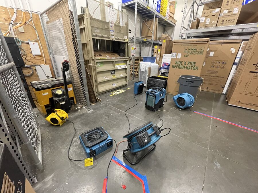 Emergency Water Removal by Crisis Management Restoration Services